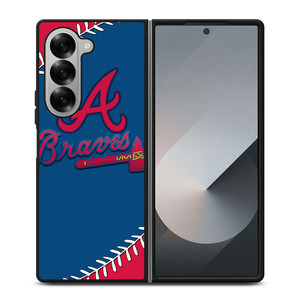 ATLANTA BRAVES BALL BASEBALL Samsung Galaxy Z Fold 6 Case Cover
