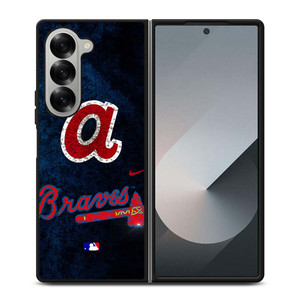 ATLANTA BRAVES MLB LOGO 2 Samsung Galaxy Z Fold 6 Case Cover