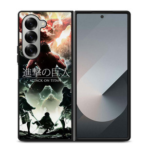 ATTACK ON TITAN ALL CHARACTER FINAL Samsung Galaxy Z Fold 6 Case Cover