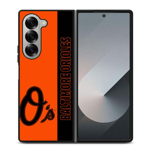 BALTIMORE ORIOLES CLUB LOGO Samsung Galaxy Z Fold 6 Case Cover