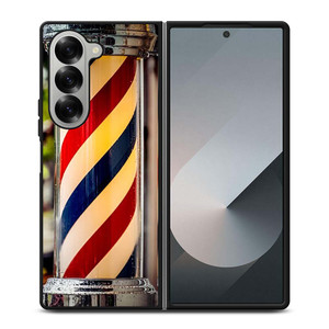 BARBER POLE HAIR CUT Samsung Galaxy Z Fold 6 Case Cover