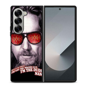 Big Lebowski Dude Samsung Galaxy Z Fold 6 Case Cover