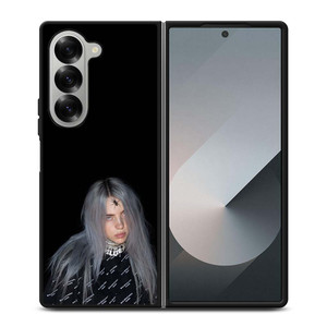BILLIE EILISH BLACK FADE PHOTO Samsung Galaxy Z Fold 6 Case Cover
