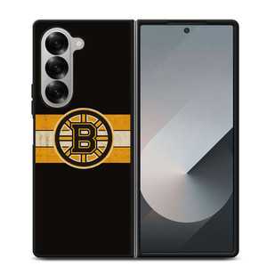 BOSTON BRUINS STRIPS Samsung Galaxy Z Fold 6 Case Cover