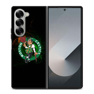 BOSTON CELTICS LOGO ART Samsung Galaxy Z Fold 6 Case Cover