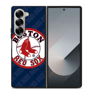 BOSTON RED SOX WALLPAPER Samsung Galaxy Z Fold 6 Case Cover