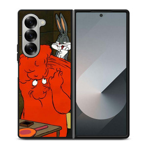BUGS BUNNY AND GOSSAMER RED Samsung Galaxy Z Fold 6 Case Cover