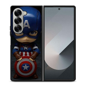 CAPTAIN AMERICA HERO Samsung Galaxy Z Fold 6 Case Cover