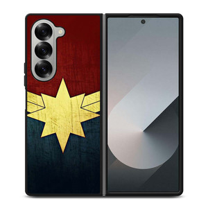 CAPTAIN MARVEL LOGO 2 Samsung Galaxy Z Fold 6 Case Cover