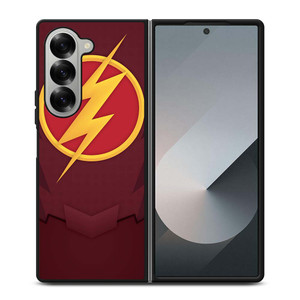 CHEST LOGO THE FLASH Samsung Galaxy Z Fold 6 Case Cover CHEST LOGO THE FLASH Samsung Galaxy Z Fold 6 Case Cover