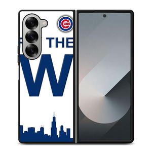 Chicago Cubs Mlb Icon Samsung Galaxy Z Fold 6 Case Cover