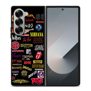 CLASSIC ROCK BAND Samsung Galaxy Z Fold 6 Case Cover CLASSIC ROCK BAND Samsung Galaxy Z Fold 6 Case Cover