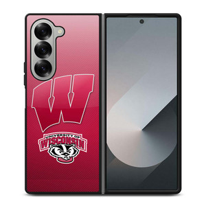 CLUB WISCONSIN BADGER LOGO Samsung Galaxy Z Fold 6 Case Cover