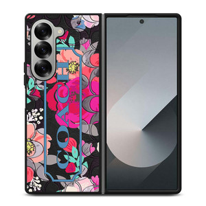 COACH NEW YORK FLOWER Samsung Galaxy Z Fold 6 Case Cover COACH NEW YORK FLOWER Samsung Galaxy Z Fold 6 Case Cover