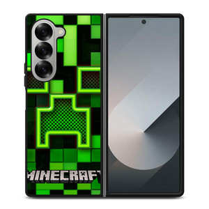 CREEPER MINECRAFT Samsung Galaxy Z Fold 6 Case Cover CREEPER MINECRAFT Samsung Galaxy Z Fold 6 Case Cover