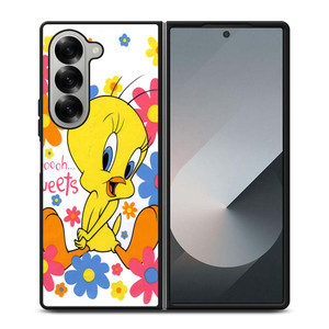 CUTE TWEETY BIRD 2 Samsung Galaxy Z Fold 6 Case Cover CUTE TWEETY BIRD 2 Samsung Galaxy Z Fold 6 Case Cover