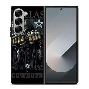 DALLAS COWBOYS SKULL Samsung Galaxy Z Fold 6 Case Cover