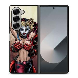 DEADPOOL HARLEY QUINN 3 Samsung Galaxy Z Fold 6 Case Cover