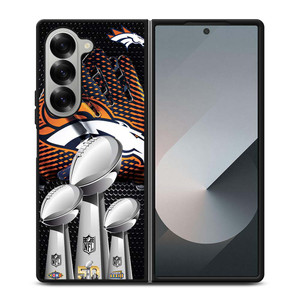 DENVER BRONCOS HORSE CHAMP Samsung Galaxy Z Fold 6 Case Cover
