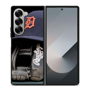 DETROIT TIGERS 4 Samsung Galaxy Z Fold 6 Case Cover