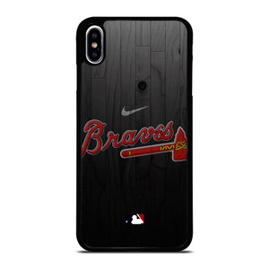 ATLANTA BRAVES MLB LOGO iPhone XS Max Case