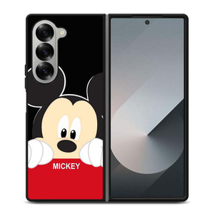 DISNEY MICKEY MOUSE CARTOON FLAT Samsung Galaxy Z Fold 6 Case Cover