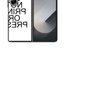DO NOT PRINT OR PRESS REVERSED Samsung Galaxy Z Fold 6 Case Cover