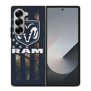 DODGE RAM FLAG Samsung Galaxy Z Fold 6 Case Cover