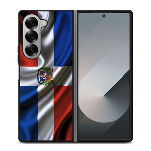 DOMINICAN REPUBLIC FLAG Samsung Galaxy Z Fold 6 Case Cover