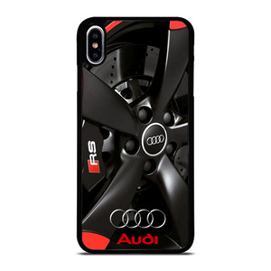 AUDI VELG LOGO BLACK iPhone XS Max Case AUDI VELG LOGO BLACK iPhone XS Max Case