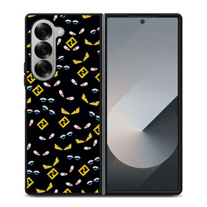 FENDI95EYES MONSTER COLLAGE Samsung Galaxy Z Fold 6 Case Cover