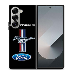 FORD MUSTANG STRIPS EMBLEM Samsung Galaxy Z Fold 6 Case Cover