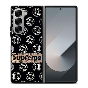 FUCK'EM X SUPREME Samsung Galaxy Z Fold 6 Case Cover