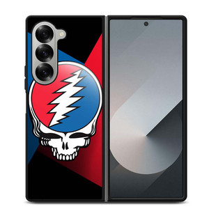 GRATEFUL DEAD SKULL STRIPS Samsung Galaxy Z Fold 6 Case Cover