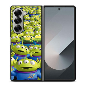 GREEN ALIEN TOY STORY Samsung Galaxy Z Fold 6 Case Cover