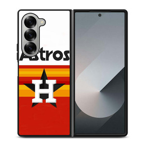 HOUSTON ASTROS MLB ICON Samsung Galaxy Z Fold 6 Case Cover HOUSTON ASTROS MLB ICON Samsung Galaxy Z Fold 6 Case Cover