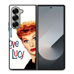 I LOVE LUCY SHOCK FACE Samsung Galaxy Z Fold 6 Case Cover