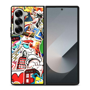 JMD STYLING STICKERS BOMB Samsung Galaxy Z Fold 6 Case Cover