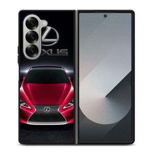 LEXUS RED CAR LOGO Samsung Galaxy Z Fold 6 Case Cover