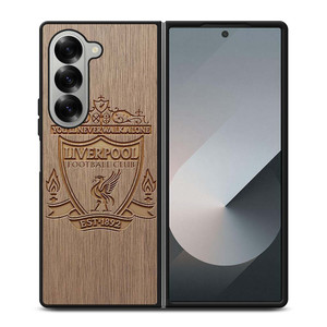 LIVERPOOL FC FOOTBALL CLUB WOODEN LOGO Samsung Galaxy Z Fold 6 Case Cover LIVERPOOL FC FOOTBALL CLUB WOODEN LOGO Samsung Galaxy Z Fold 6 Case Cover