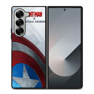 MARVEL AVENGERS ANTMAN X CAPTAIN AMERICA Samsung Galaxy Z Fold 6 Case Cover