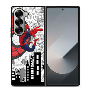 MARVEL SPIDERMAN COMIC CARTOON Samsung Galaxy Z Fold 6 Case Cover MARVEL SPIDERMAN COMIC CARTOON Samsung Galaxy Z Fold 6 Case Cover