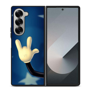 MICKEY MOUSE FINGER STYLE Samsung Galaxy Z Fold 6 Case Cover