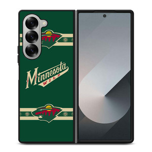 MINNESOTA WILD LOGO Samsung Galaxy Z Fold 6 Case Cover