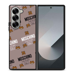 MOSCHINO COUTURE LOGO Samsung Galaxy Z Fold 6 Case Cover