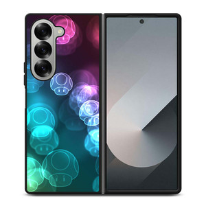 MUSHROOM NEON MARIO BROSS Samsung Galaxy Z Fold 6 Case Cover
