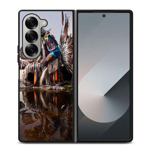 NATIVE AMERICAN INDIAN FEATHERS Samsung Galaxy Z Fold 6 Case Cover