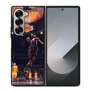NBA LA LAKERS GAME Samsung Galaxy Z Fold 6 Case Cover