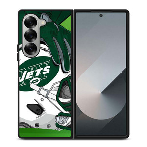 NEW YORK JETS HELMET LOGO Samsung Galaxy Z Fold 6 Case Cover NEW YORK JETS HELMET LOGO Samsung Galaxy Z Fold 6 Case Cover