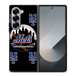 NEW YORK METS BATCH Samsung Galaxy Z Fold 6 Case Cover